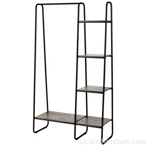 Rack de roupas de metal Stands Shoe Rack